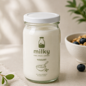 Milky yogurt