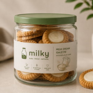 Milky creamy bites